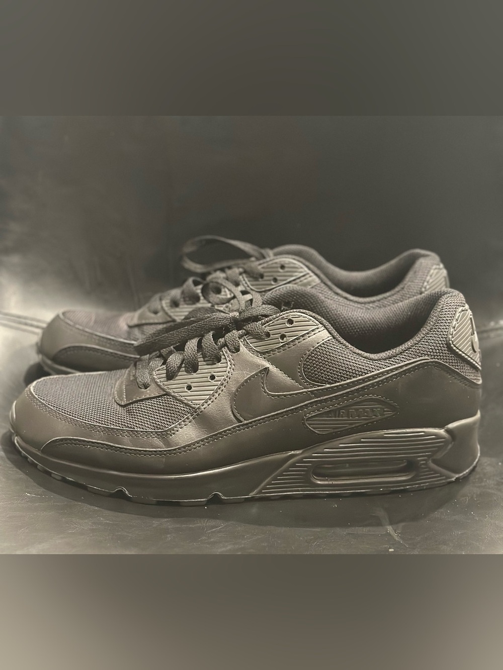 Nike Air Max 90 Triple Black Men’s Size 11.5 - EXCELLENT CN8490-003